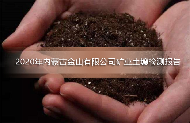 2020年內(nèi)蒙古金山有限公司礦業(yè)土壤檢測(cè)報(bào)告